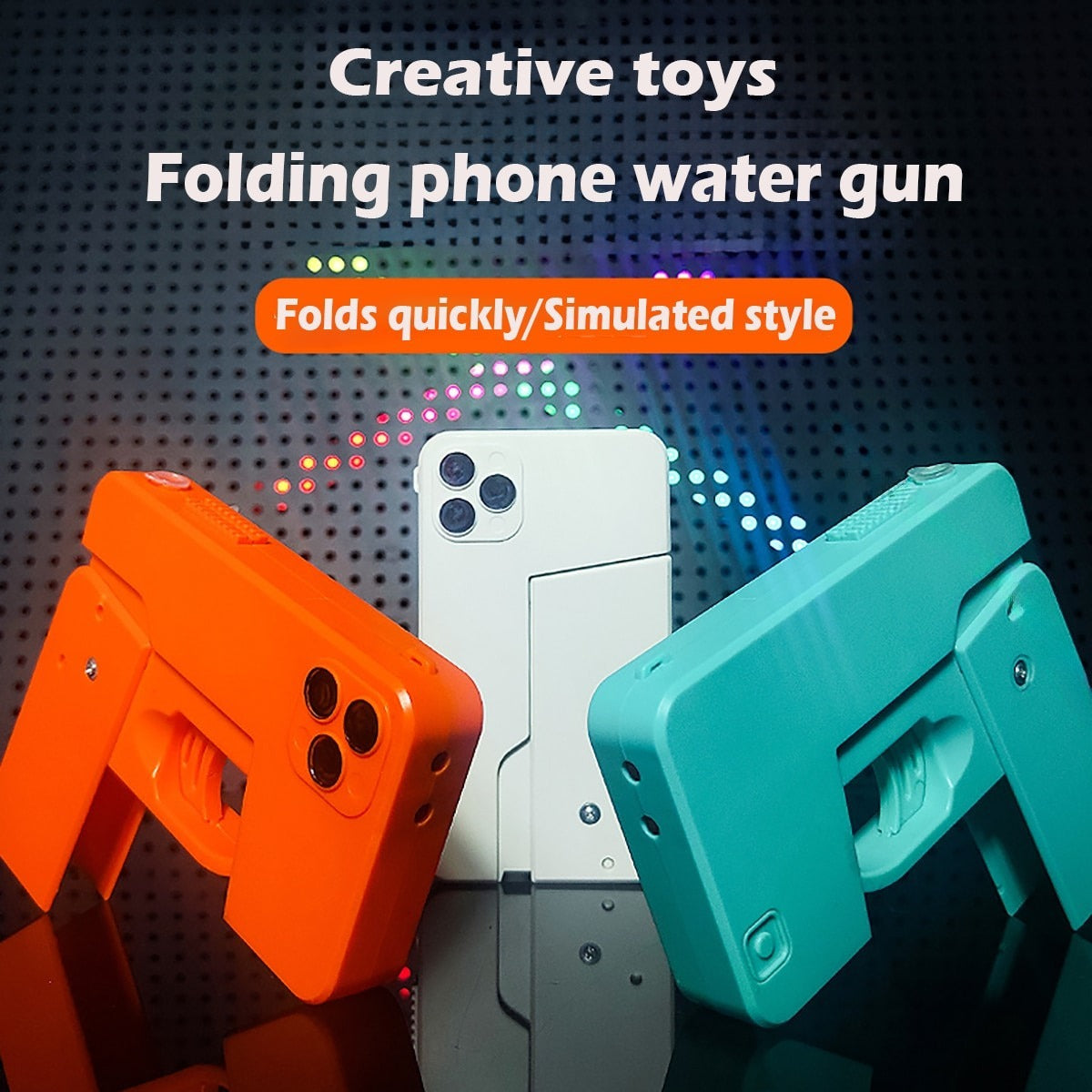 Creative Folding iPhone Toy Water Gun – Manua...