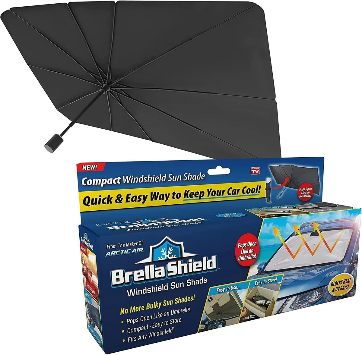 Universal Fit Car Windshield Sun Shade